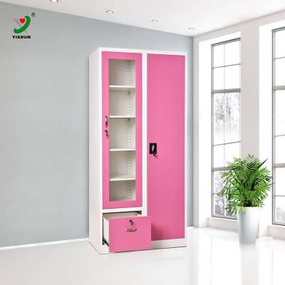 Metal Closet Organizer Hot Sale Steel Fair Price Furniture Wardrobe