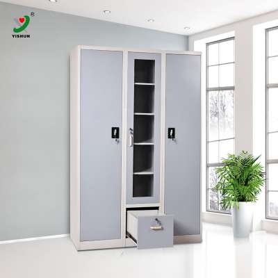 Modern design Home Steel Industrial Metal Cabinet Wardrobe cupboards