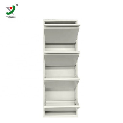 Home furniture steel shoe shelf storage organizer cabinet